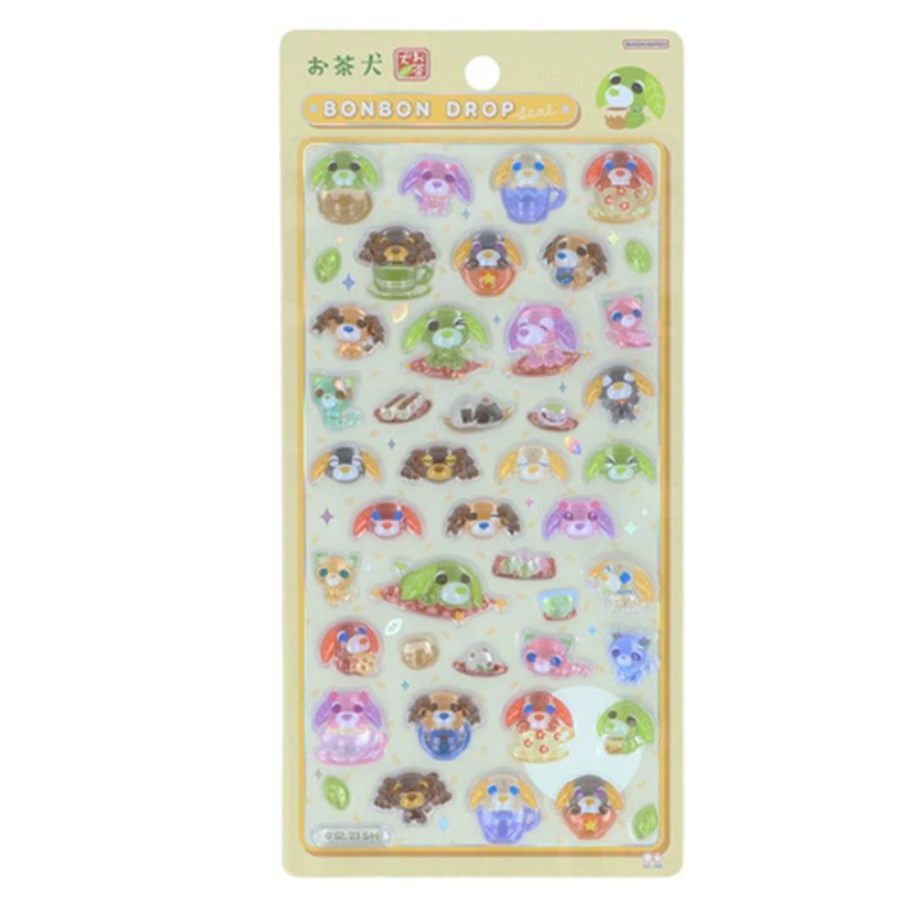 【同梱不可】予約販売6月下旬発送予定【セット販売】サンスター文具 ウカンムリクリップ デイムーン S3625842 +ボンボンドロップ お茶犬(たべものS8816034)