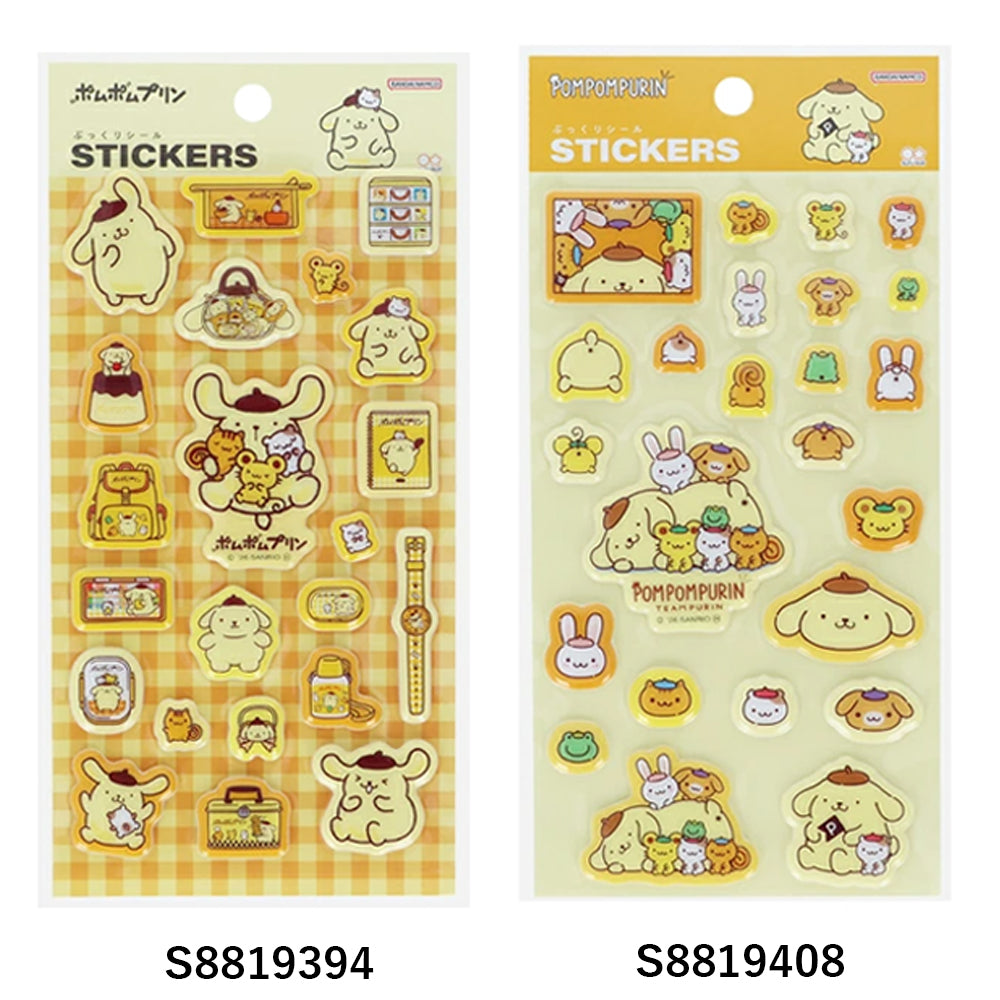 【同梱不可】【シール3点セット】ボンボンドロップシール (churukira ポムポムプリンS8815461) + シール(S8819394+S8819408)
