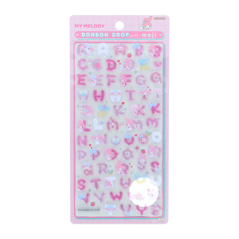 【同梱不可】【セット販売】【予約販売7月中旬発送予定】サンスター文具 シール手帳 ギンガムチェック(マイメロディ S2176297) + ボンボンドロップ(もじ マイメロディ S8815569)