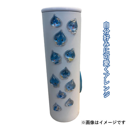 【同梱不可】【セット販売4点】氷のう魔法瓶 (INC-TC-PB2)1点＋ボンボンドロップシール churukira サンリオ(キティピンクS8815437＋マイメロS8815445＋ハンギョドンS8815453)