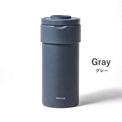 【同梱不可】【セット販売２点】【送料無料】ペットボトルケース(INC-TC-PB1-MGY)＋ボンボンドロップシール(ちいかわ・みんな・ニコニコS8542953)