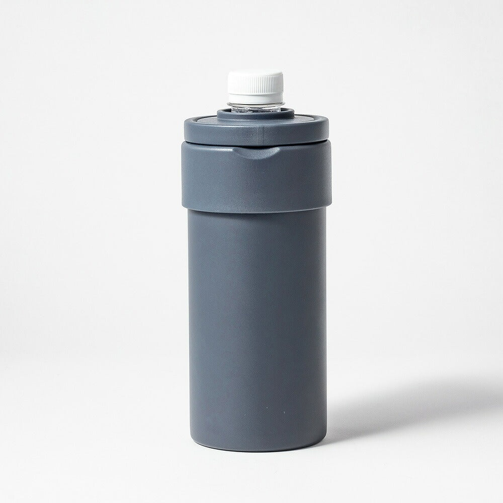 【同梱不可】【セット販売２点】【送料無料】ペットボトルケース(INC-TC-PB1-MGY)＋ボンボンドロップシール(ちいかわ・みんな・ニコニコS8542953)