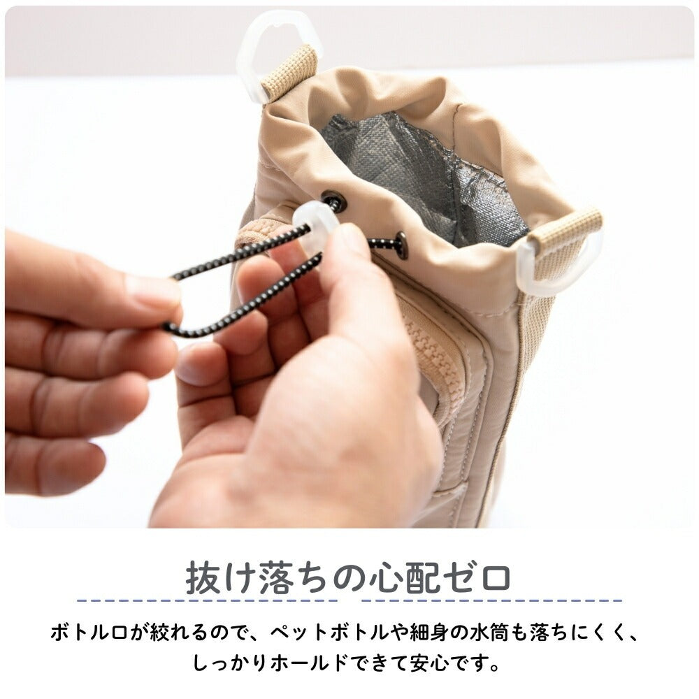 INNCLIVE ペットボトルホルダー 水筒カバー 保冷機能付き INC-TC-BH6