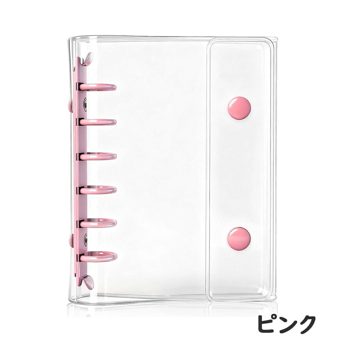 INNCLIVE シール帳 A7サイズ リフィル10枚付き INC-TCSBA7 7色