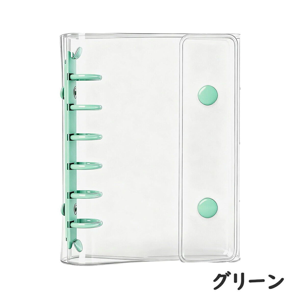 INNCLIVE シール帳 A7サイズ リフィル10枚付き INC-TCSBA7 7色