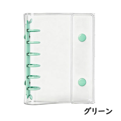 INNCLIVE シール帳 A7サイズ リフィル10枚付き INC-TCSBA7 7色