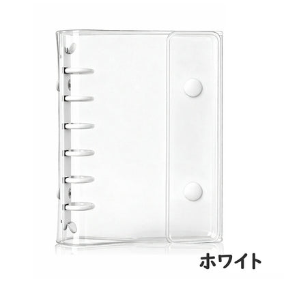 INNCLIVE シール帳 A7サイズ リフィル10枚付き INC-TCSBA7 7色