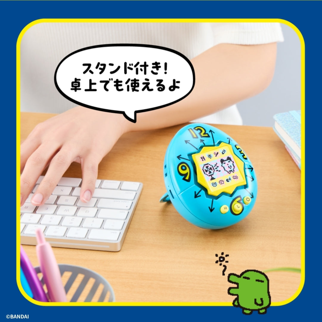 CCP きゃらニクス たまごっちハンディファン KH-HF01-TTG 首かけ USB充電式 usb type-c 置ける かわいい たまごっち 持ち歩き ストラップ付 軽量