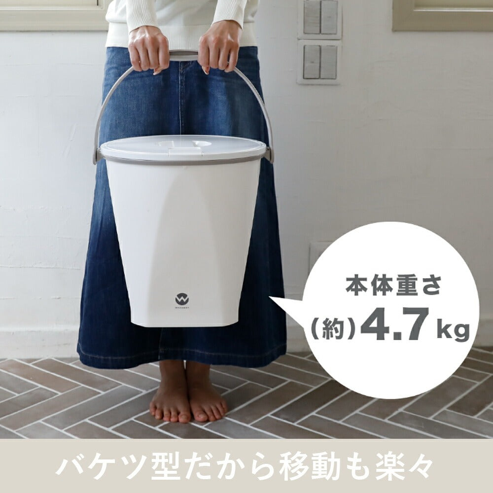ウォッシュボーイ×INNCLIVE バケツ型洗濯機 TOM-12fi【電源コード1.6m