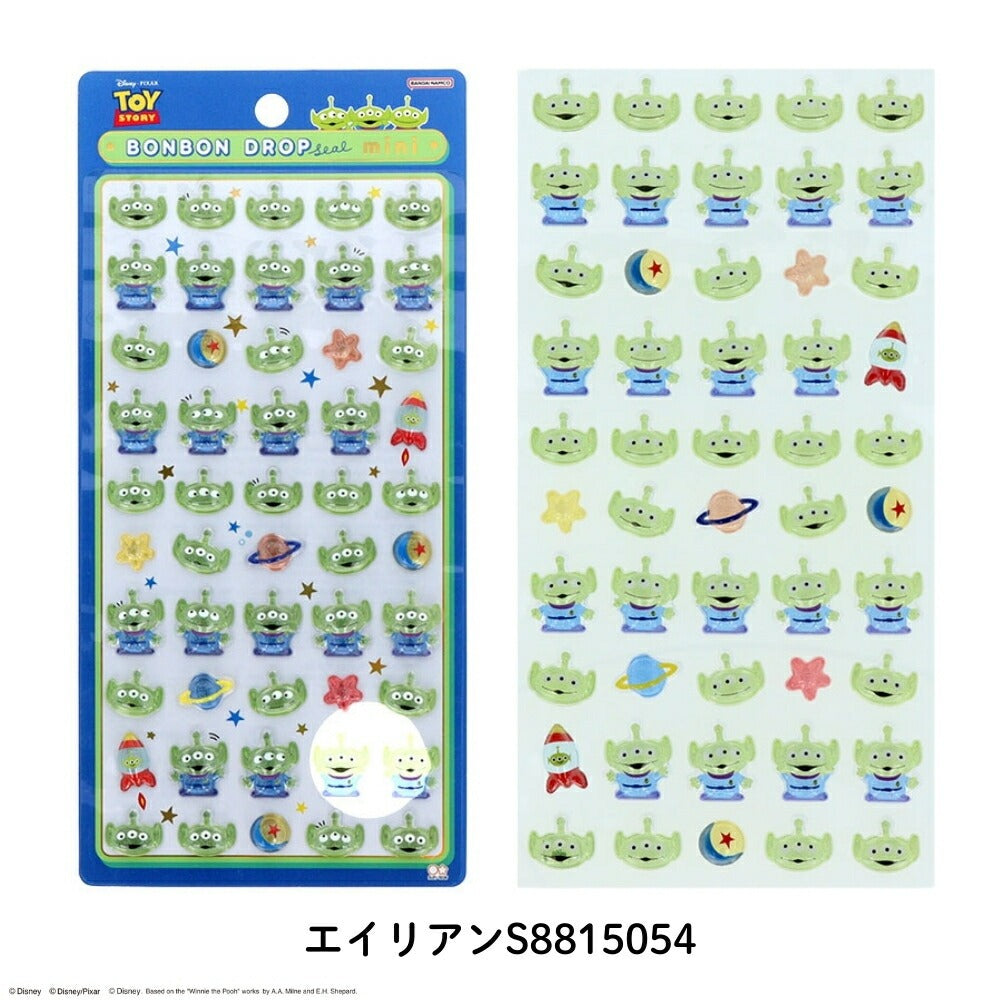 【会員限定販売ページ】サンスター文具　ボンボンドロップシール　ミニ　ディズニー【問い合わせ不可】送料330円