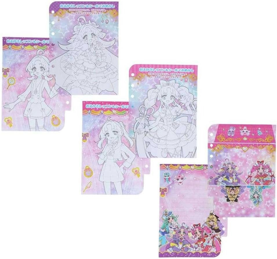 サンスター文具　プリキラシールバインダー　シール手帳　名探偵プリキュア！　4524370A