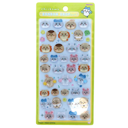 【同梱不可】予約販売6月下旬発送予定【ちいかわ ウカンムリセット販売】ウカンムリクリップ　ちいかわ×うさぎ　S3625265　＋ボンボンドロップ(みんな・ニコニコS8542953)