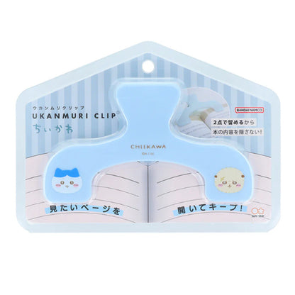 【同梱不可】予約販売6月下旬発送予定【ちいかわ ウカンムリセット販売】ウカンムリクリップ　ハチワレ×ラッコ　S3625273　＋ボンボンドロップ(みんな・ポーズS8542961)