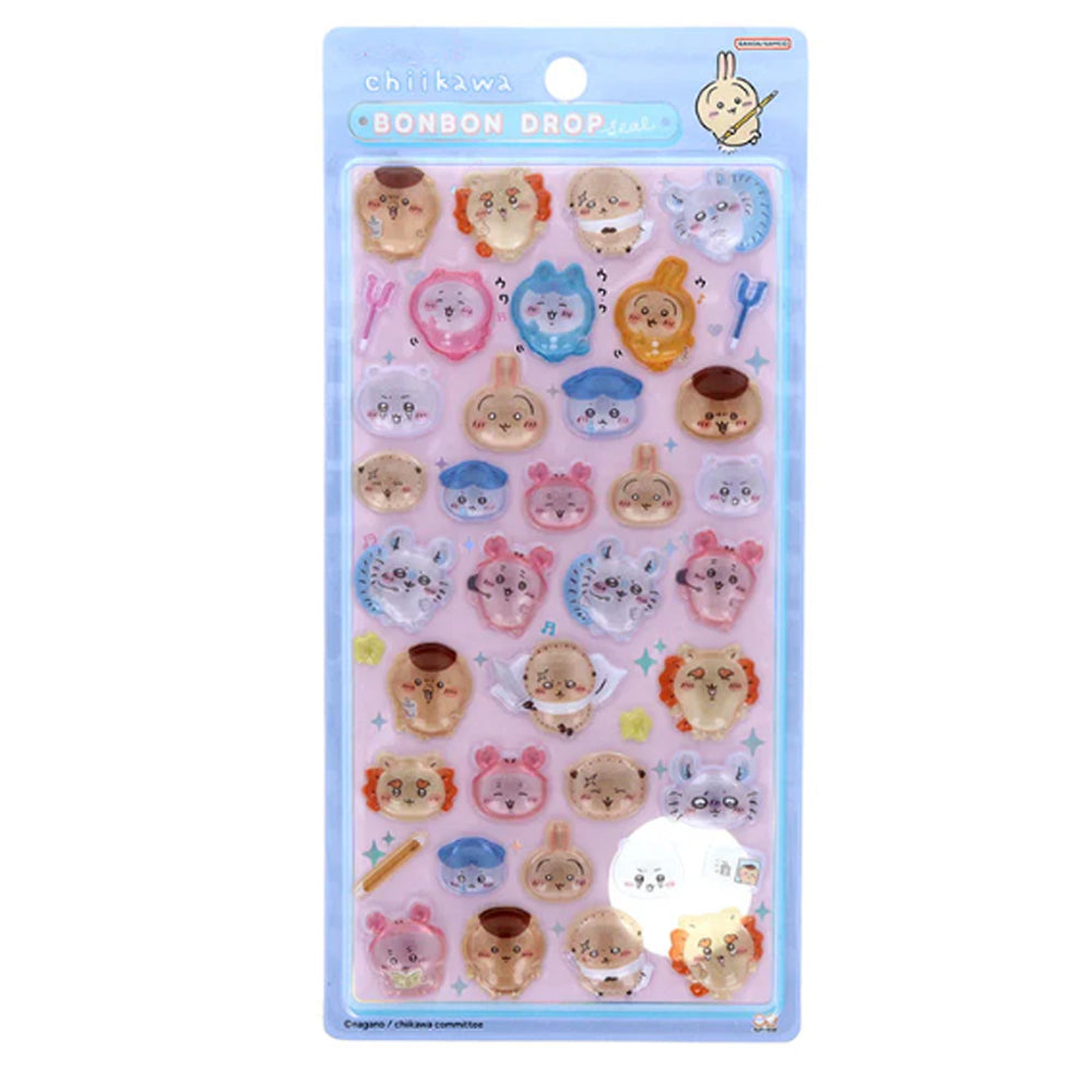 【同梱不可】予約販売6月下旬発送予定【ちいかわ ウカンムリセット販売】ウカンムリクリップ　ハチワレ×ラッコ　S3625273　＋ボンボンドロップ(みんな・ポーズS8542961)
