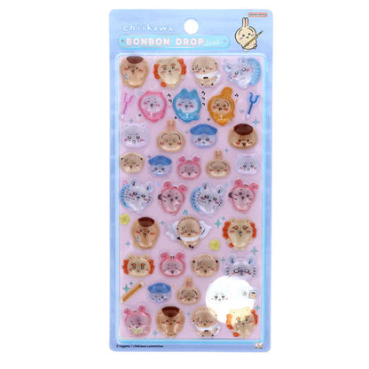 【同梱不可】予約販売6月下旬発送予定【ちいかわ ウカンムリセット販売】ウカンムリクリップ　ハチワレ×ラッコ　S3625273　＋ボンボンドロップ(みんな・ポーズS8542961)