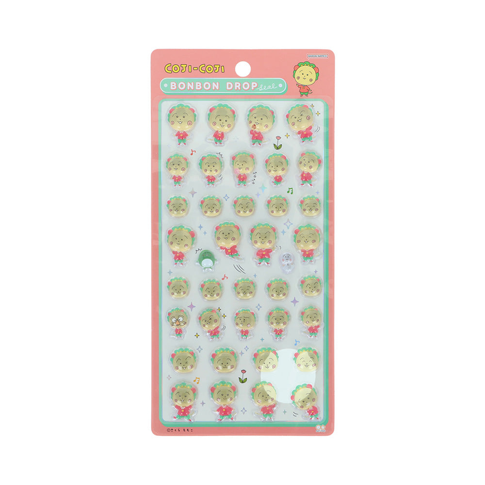 【同梱不可】【セット販売】【予約販売7月中旬発送予定】INNCLIVE　シール手帳セット　INC-TCSBA7-BK　ブラック　＋　 ボンボンドロップ　コジコジ　(コジコジ S8816352)