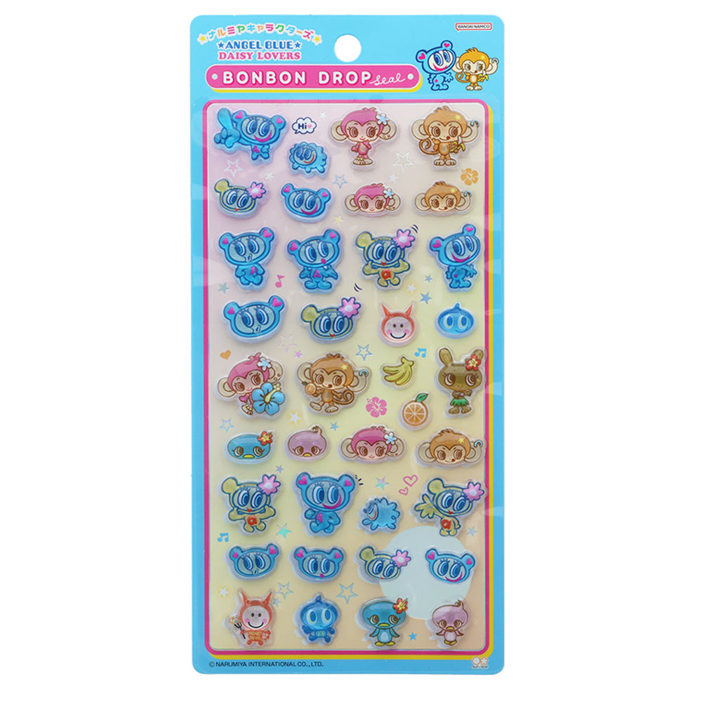 【同梱不可】【セット販売】【予約販売7月下旬発送予定】エンジェルブルーセット　シール手帳(エンジェルブルーS2176203)＋　ボンボンドロップシール(エンジェルブルーS8817464)