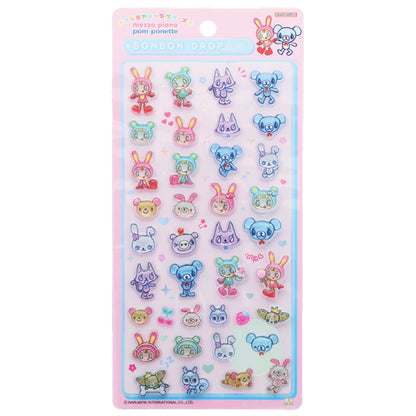 【同梱不可】【セット販売】【予約販売7月下旬発送予定】メゾピアノセット　シール手帳(メゾピアノS2176211)＋　ボンボンドロップ(メゾピアノS8817472)