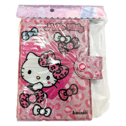 【同梱不可】【セット販売3点】【キティ】カミオジャパン シール手帳 (307364) ＋ リフィル(307485)　ボンボンボンドロップシール(S8815437)