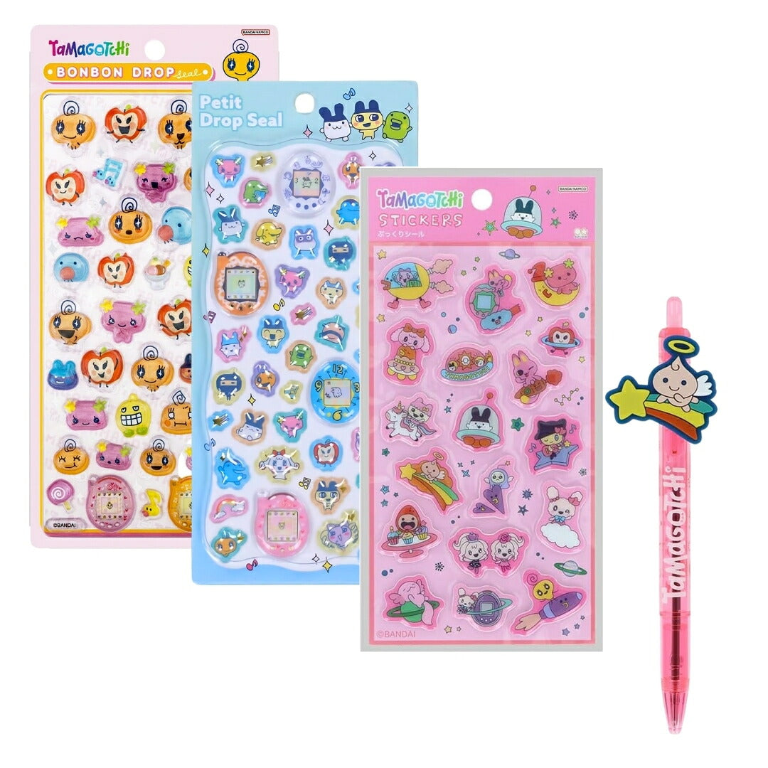 【たまごっち4点セット】くりてん ボールペン(S4659937)＋ ボンボンドロップシール (めめっちS8812551)＋プチドロ(224471)＋シール(ピンクS8819971) 商品画像7