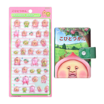 【予約販売】【シール手帳2点セット】こびとづかんA　ボンボンドロップシール(カクレモモジリS8820384)　＋　シール手帳(アップ4807） 商品画像6
