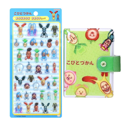 【予約販売】【シール手帳2点セット】こびとづかんD　ボンボンドロップシール(水辺や人S8820414)　＋　シール手帳(集合4810） 商品画像6