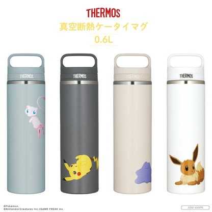 新発売 サーモス ポケモン 真空断熱ケータイマグ 600ml JOW-600PK 全4色 白背景