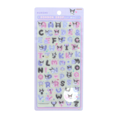【同梱不可】【セット販売】【予約販売7月中旬発送予定】サンスター文具 シール手帳 ギンガムチェック(クロミ S2176319) ＋ ボンボンドロップ(もじ クロミ S8815607)